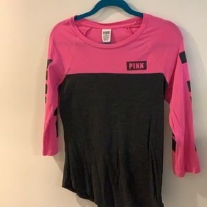 PINK 3/4 length shirt